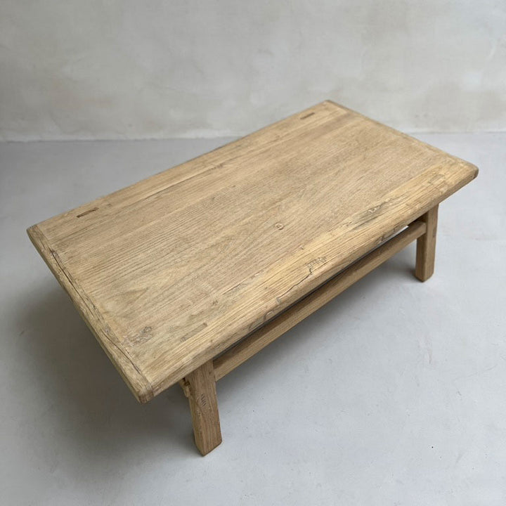 Reclaimed coffee table pale wood | Cotswolds