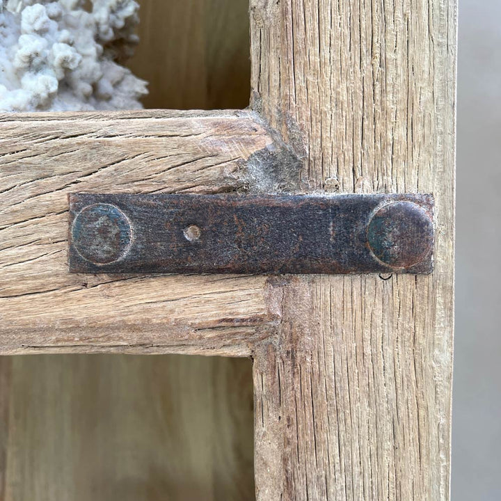 Reclaimed door shelving unit | Falmouth rustic detail