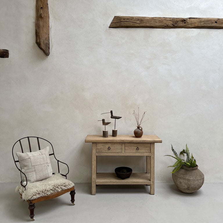 Reclaimed rustic console table | Bosbury