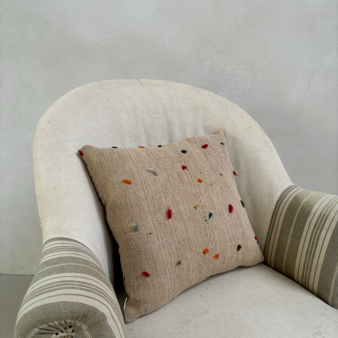 Rustic Antique Fabric Cushion | Ekland