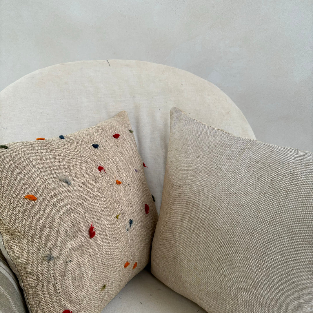 Rustic Antique Fabric Cushion | Ekland