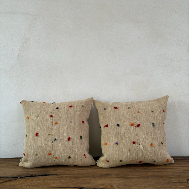 Rustic Antique Fabric Cushion | Ekland