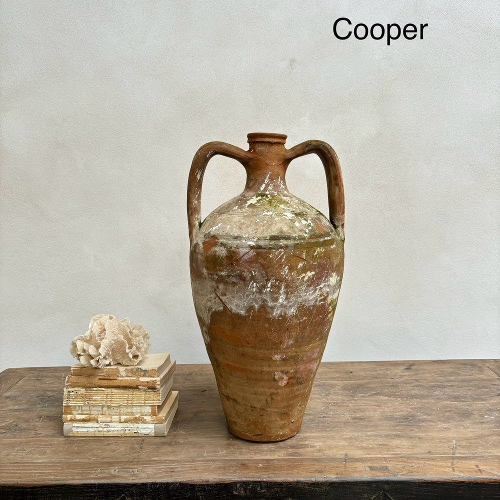 Rustic Antique Teccacotta Amphoras