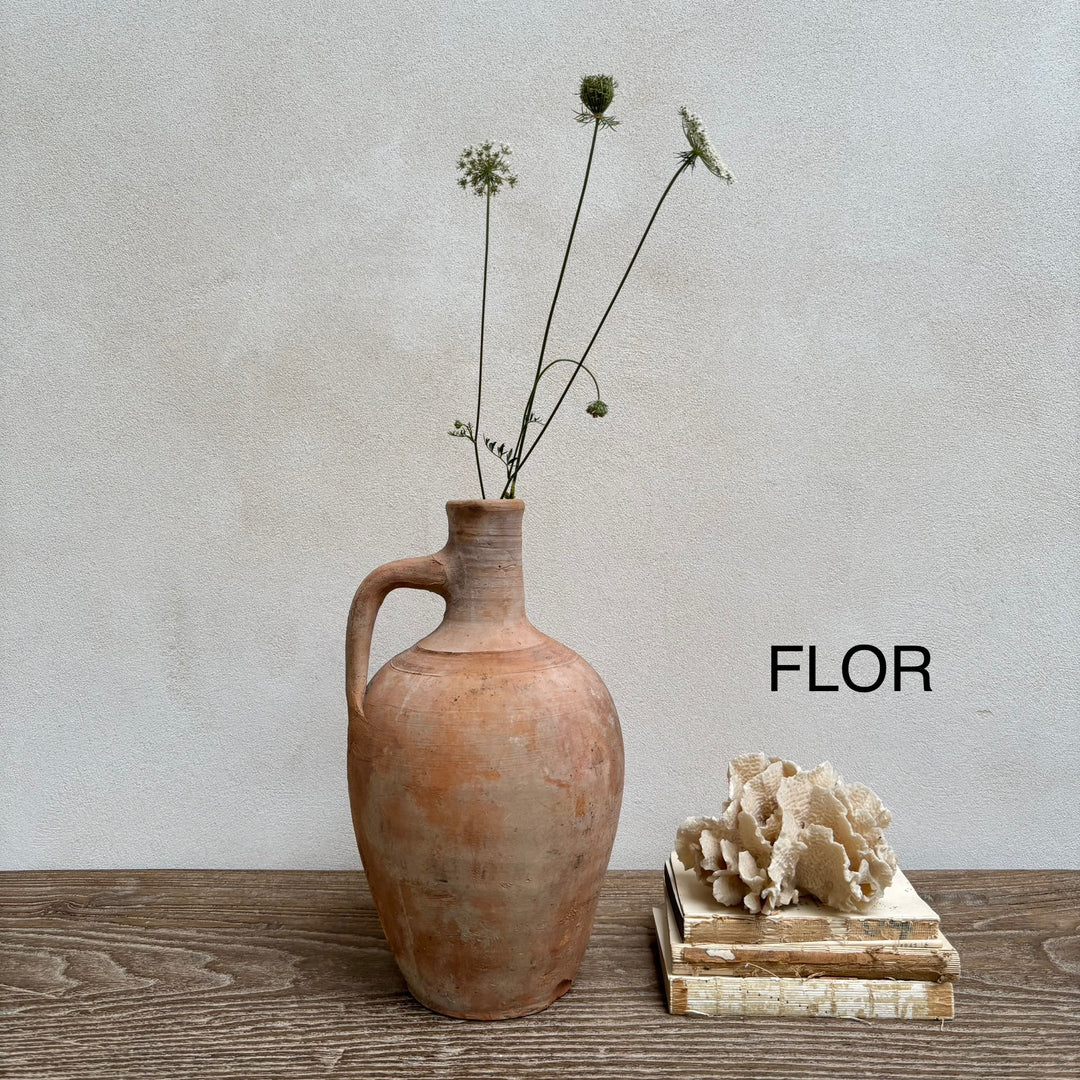Rustic Antique Terracotta Amphoras
