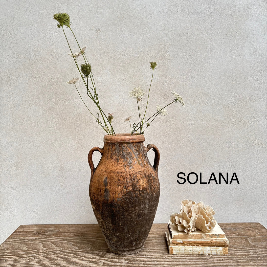 Rustic Antique Terracotta Amphoras