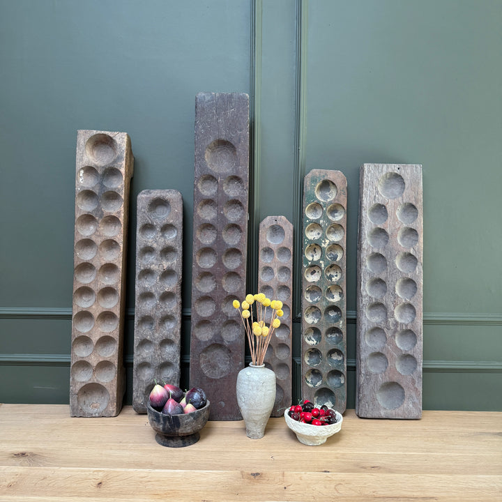 Rustic Antique Wooden Spice Trays