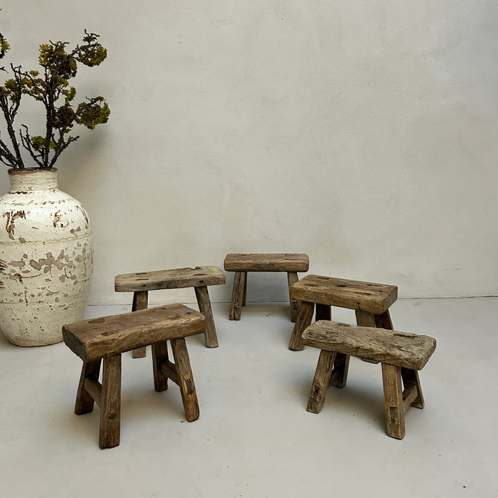 Rustic Antique mini Stool