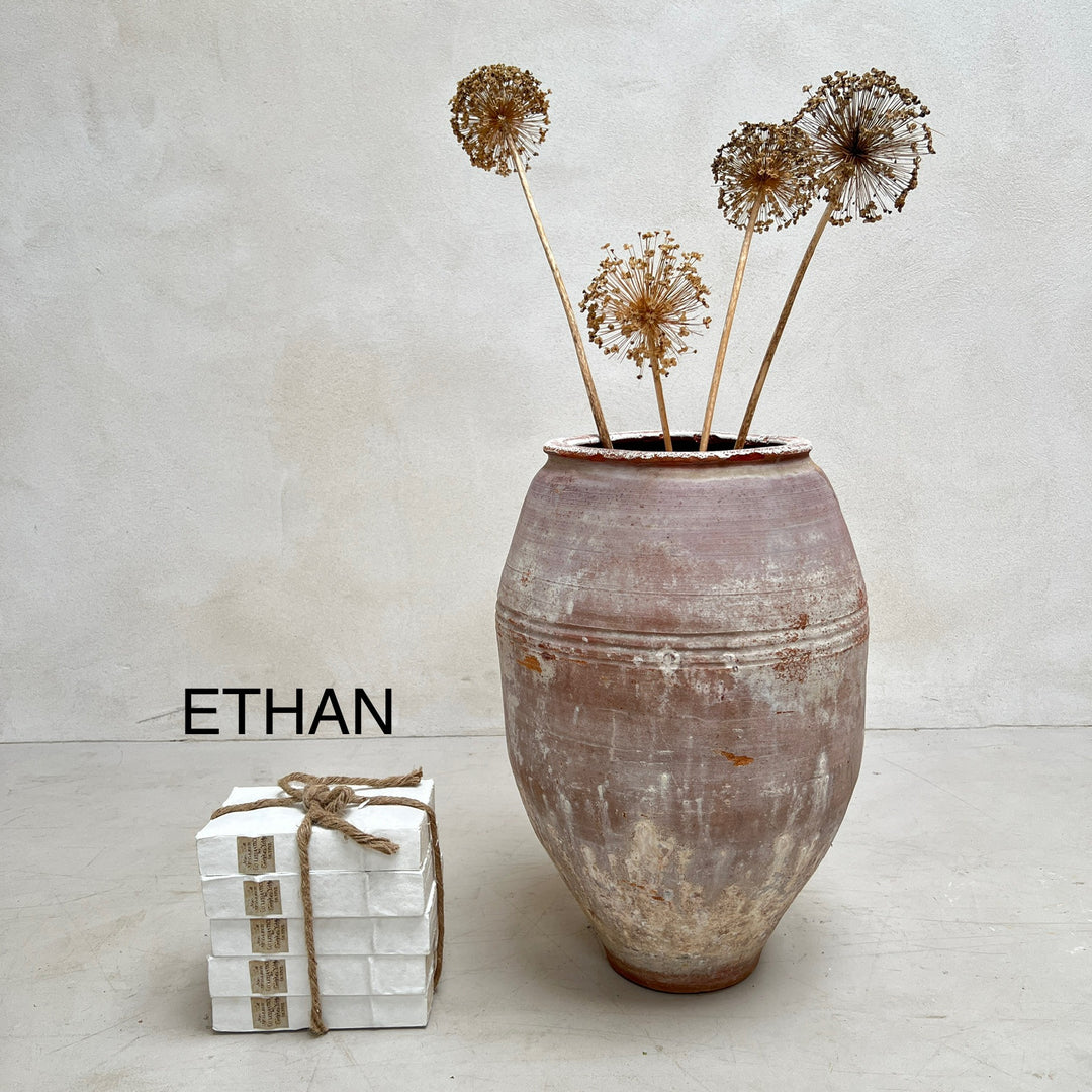 Rustic White Medium Urns