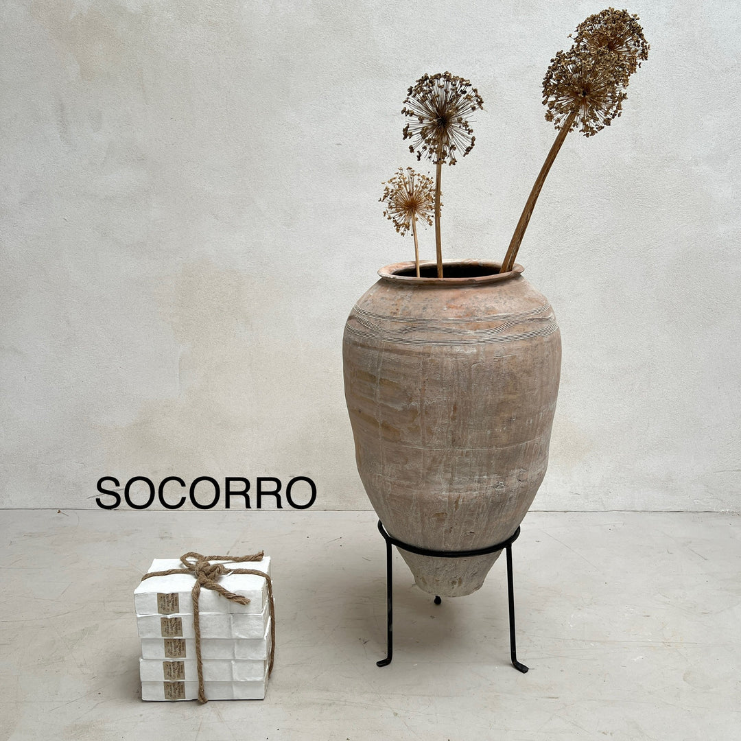 Rustic White Medium Urns