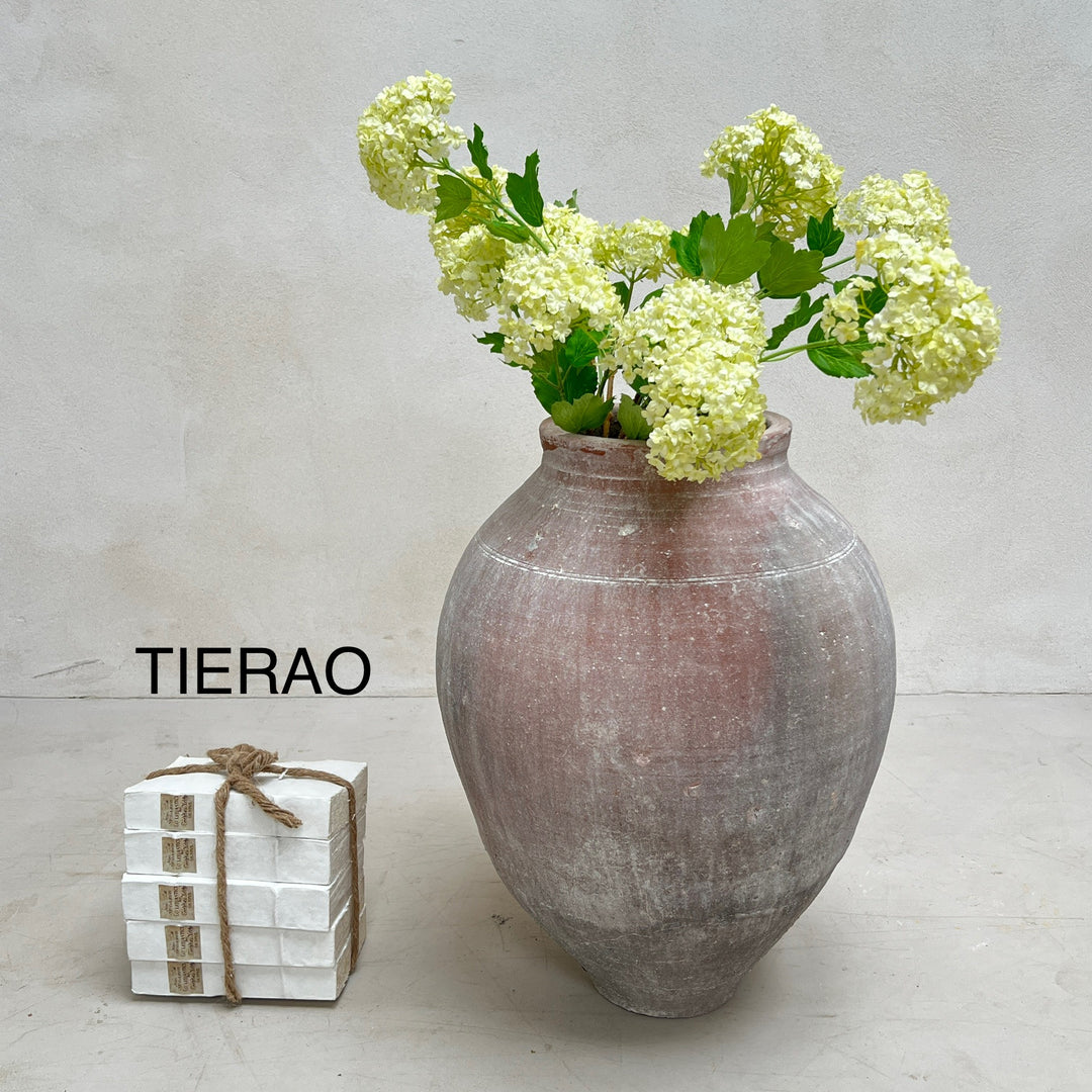 Rustic White Medium Urns