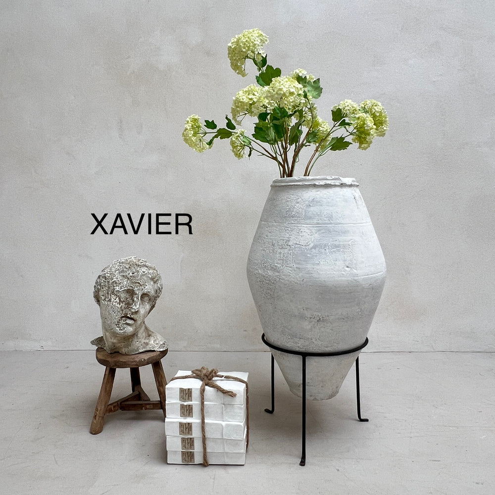 Rustic White Medium Urns