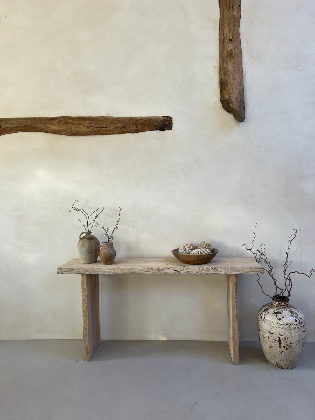 Rustic Whitewashed Console table Cumbria