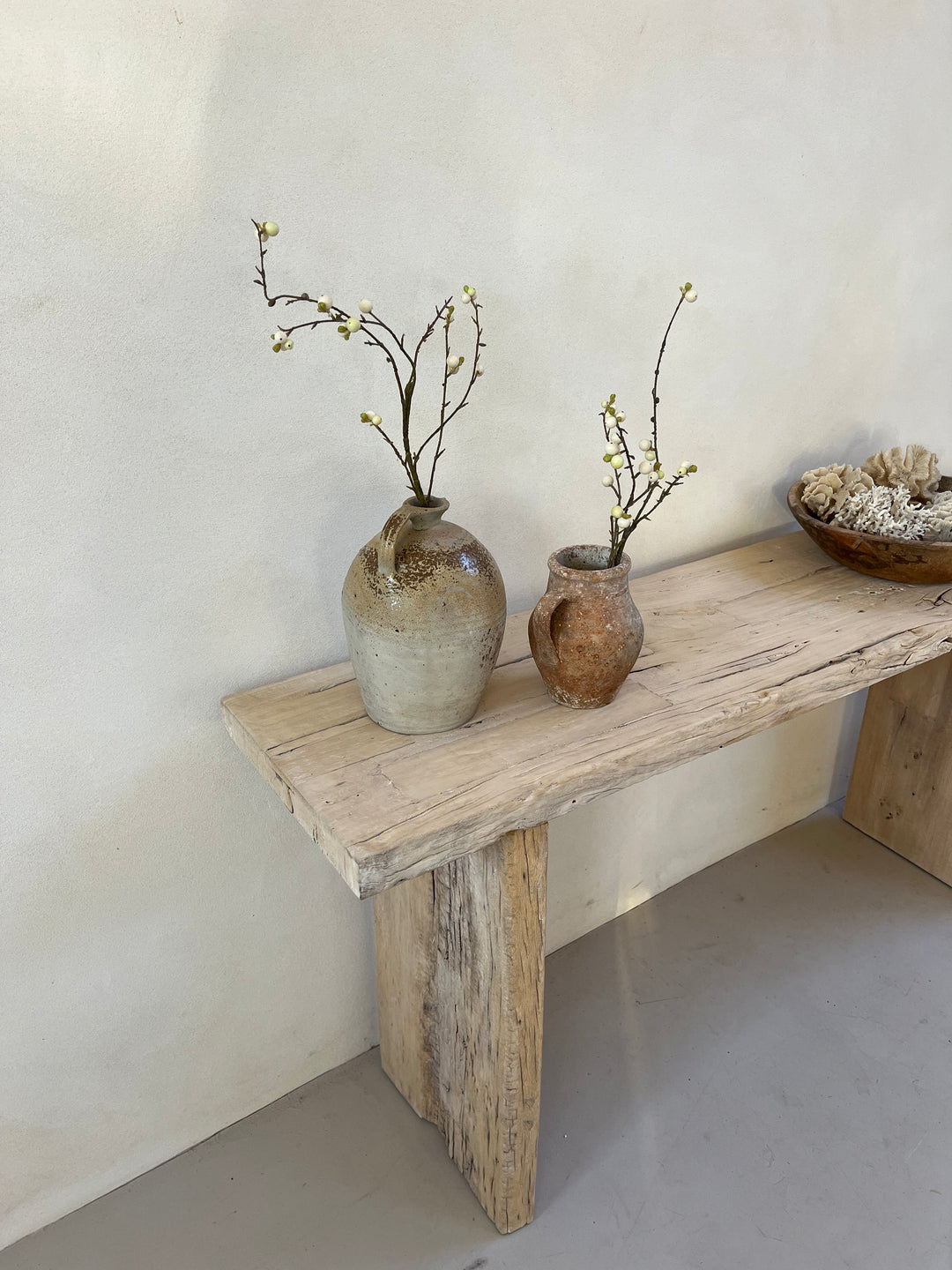 Rustic Whitewashed Console table Cumbria