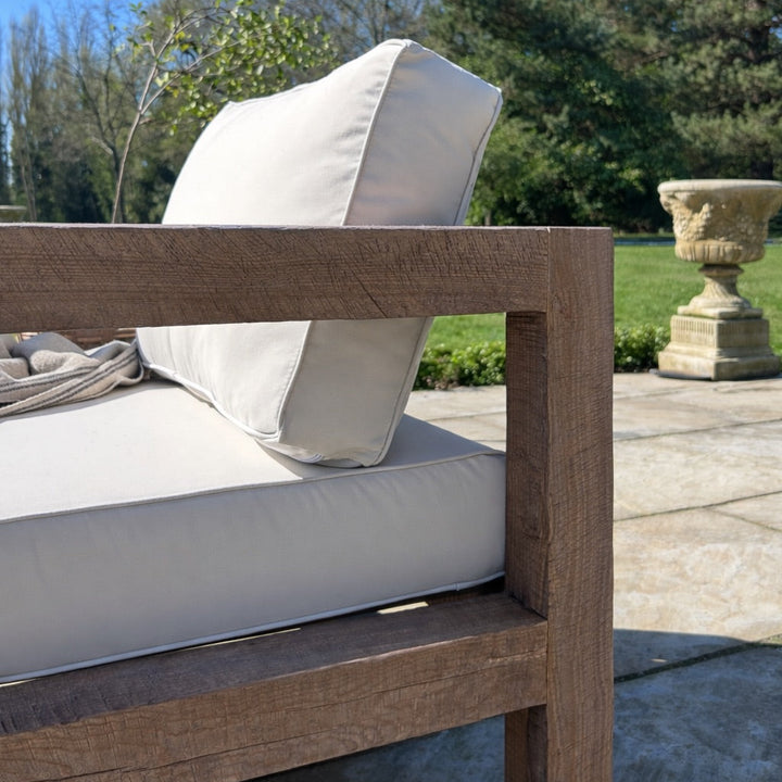 Rustic Wood Outdoor Seating