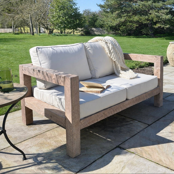 Rustic Wood Outdoor Seating