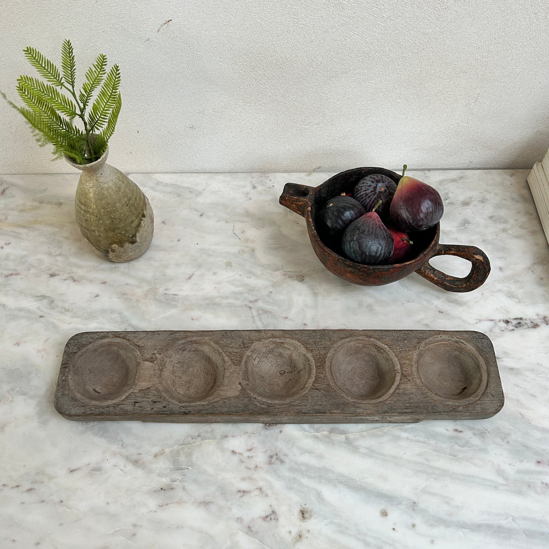 Rustic Wooden Spice Tray | Darma