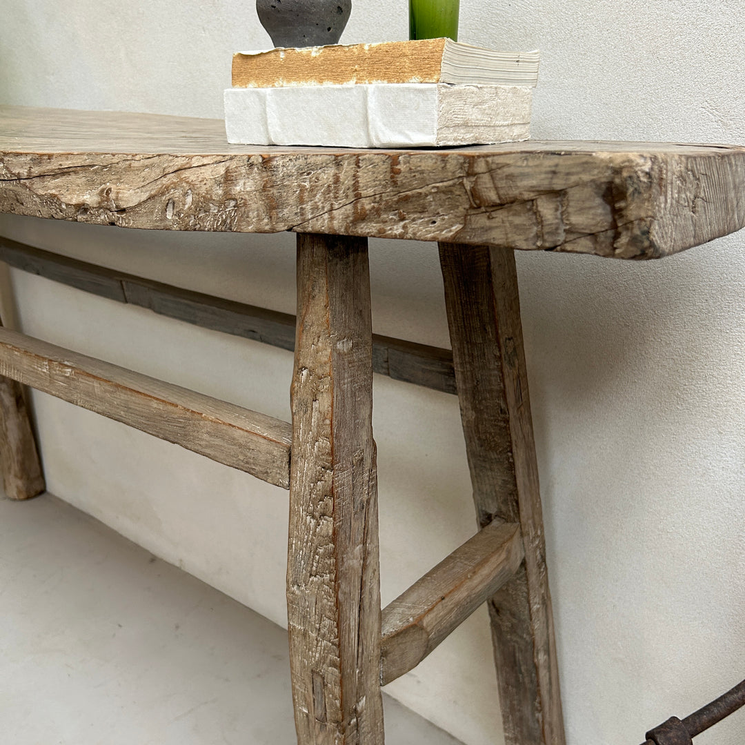 Rustic antique console table | Adlestrop