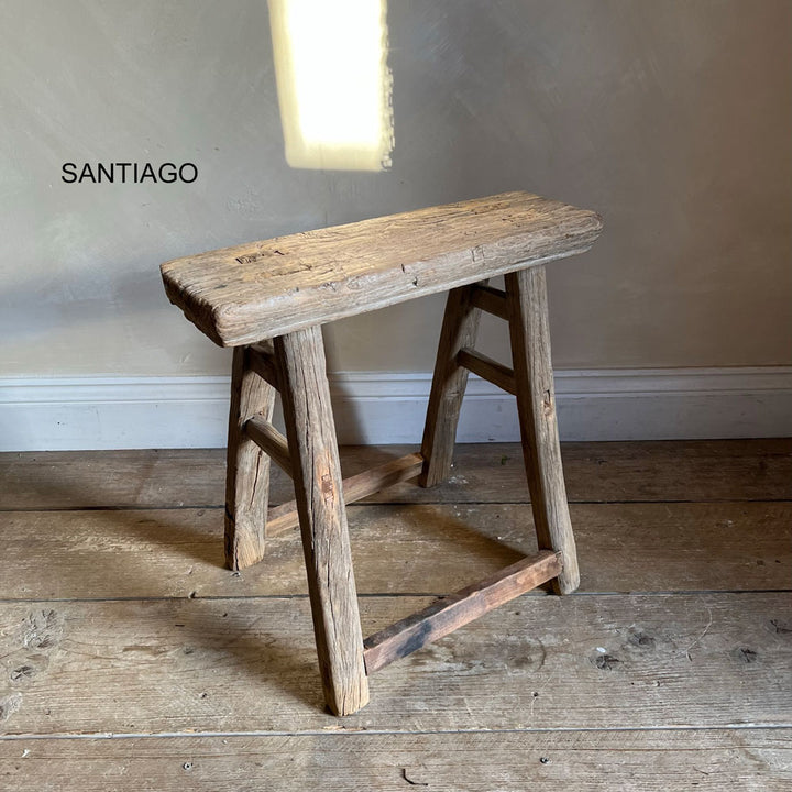 Antique Wooden Small Utility Bench