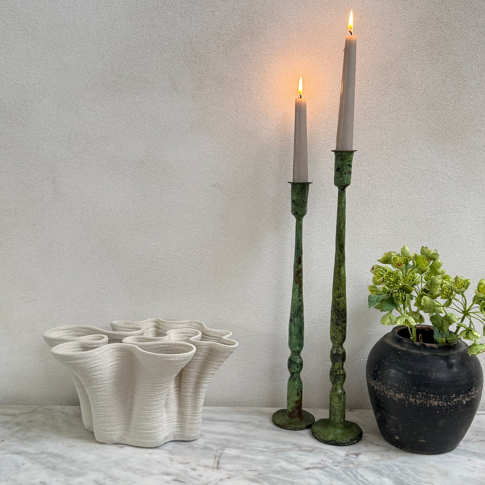 Sculptural Wave Vase