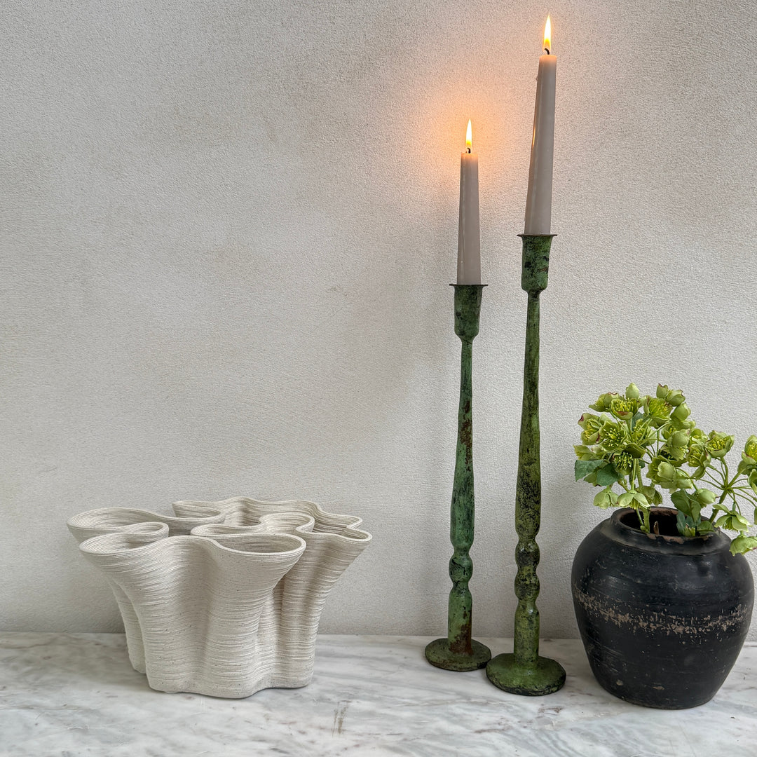Sculptural Wave Vase