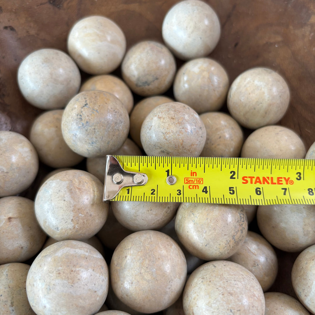 Set of Decorative Marble Balls