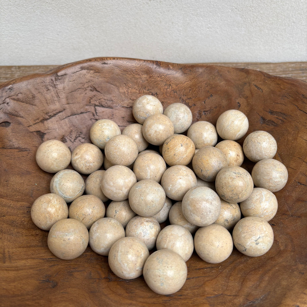 Set of Decorative Marble Balls