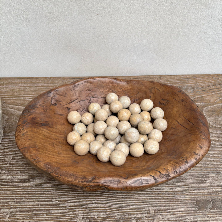 Set of Decorative Marble Balls