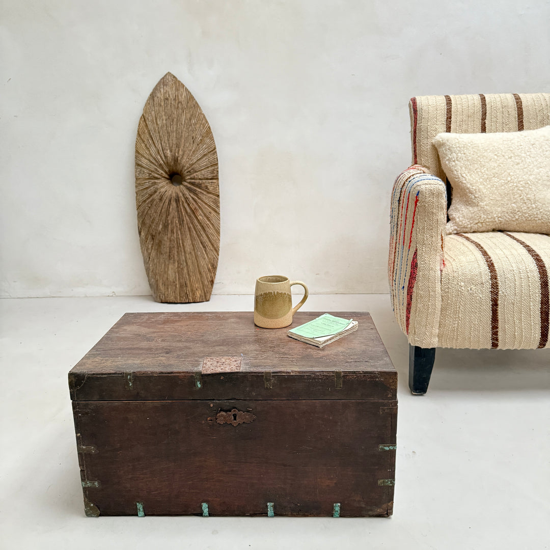 Small Antique Blanket Box | Esther 