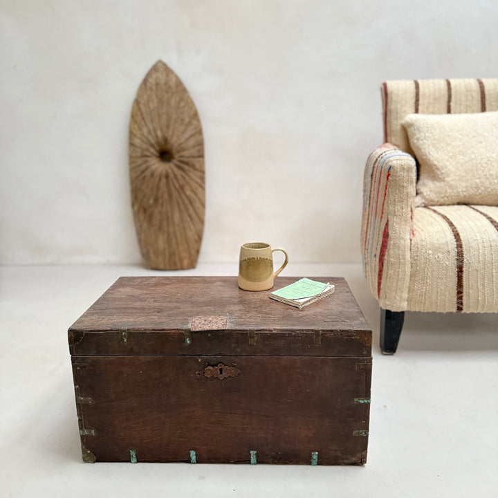 Small Antique Blanket Box | Esther 