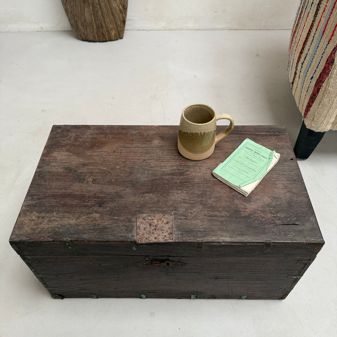 Small Antique Blanket Box | Esther