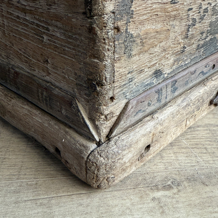 Small Antique Blanket Box | Kanji