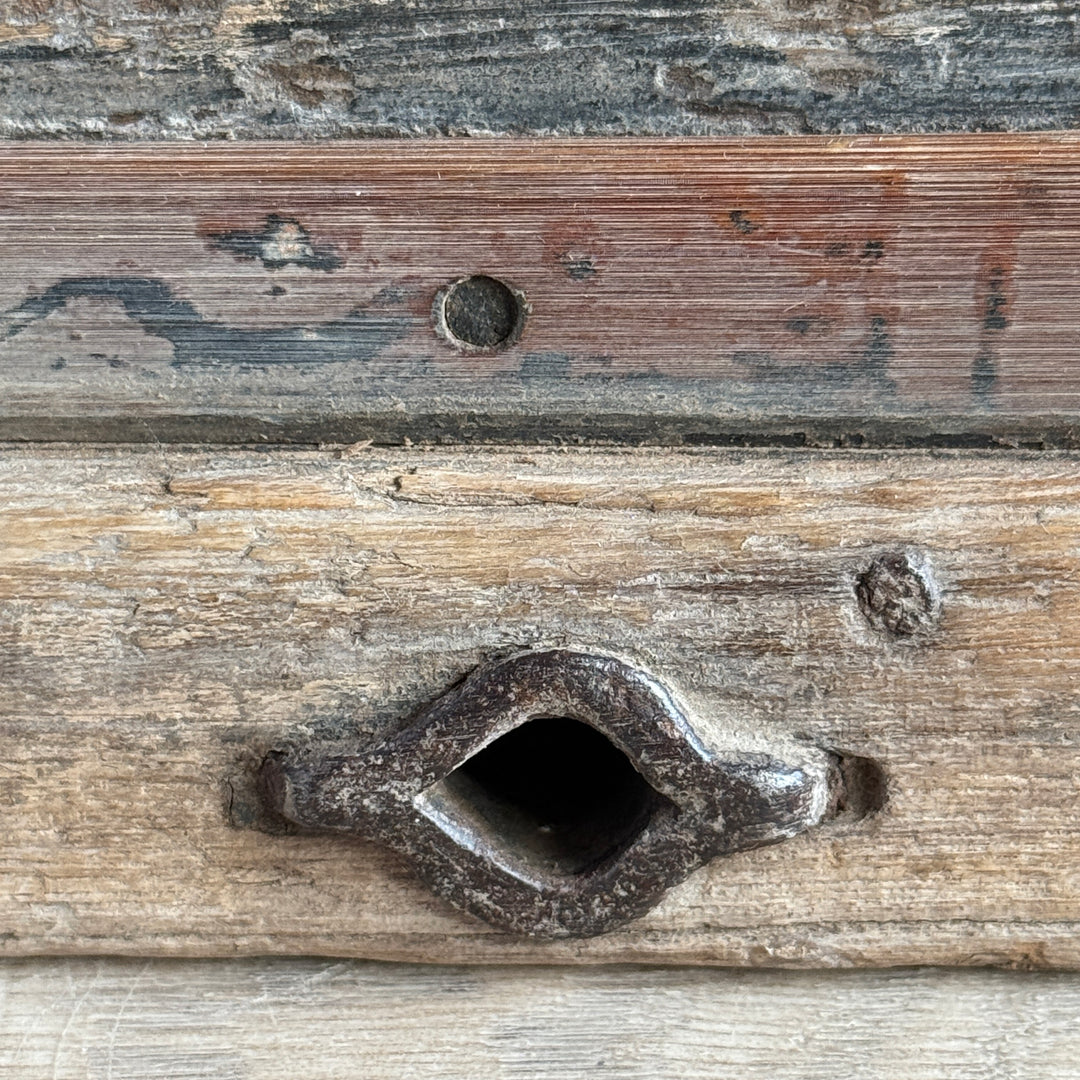 Small Antique Blanket Box | Kanji