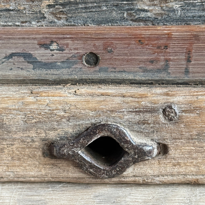 Small Antique Blanket Box | Kanji