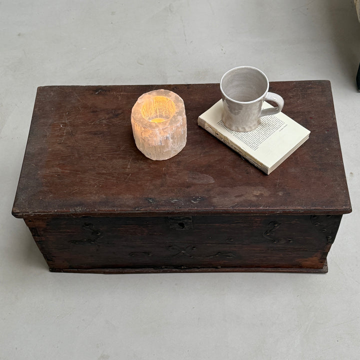 Small Antique Blanket Box | Violet