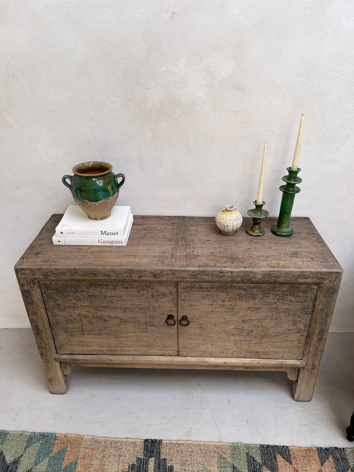 Small Antique Elm Cupboard | Gwynne