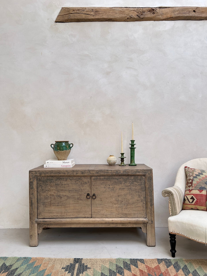 Small Antique Elm Cupboard | Gwynne