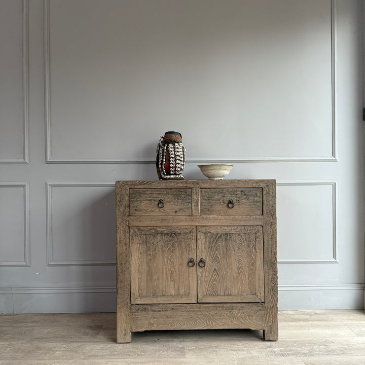Small Antique Elm Cupboard | Marley