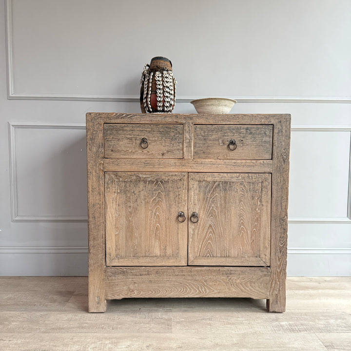 Small Antique Elm Cupboard | Marley