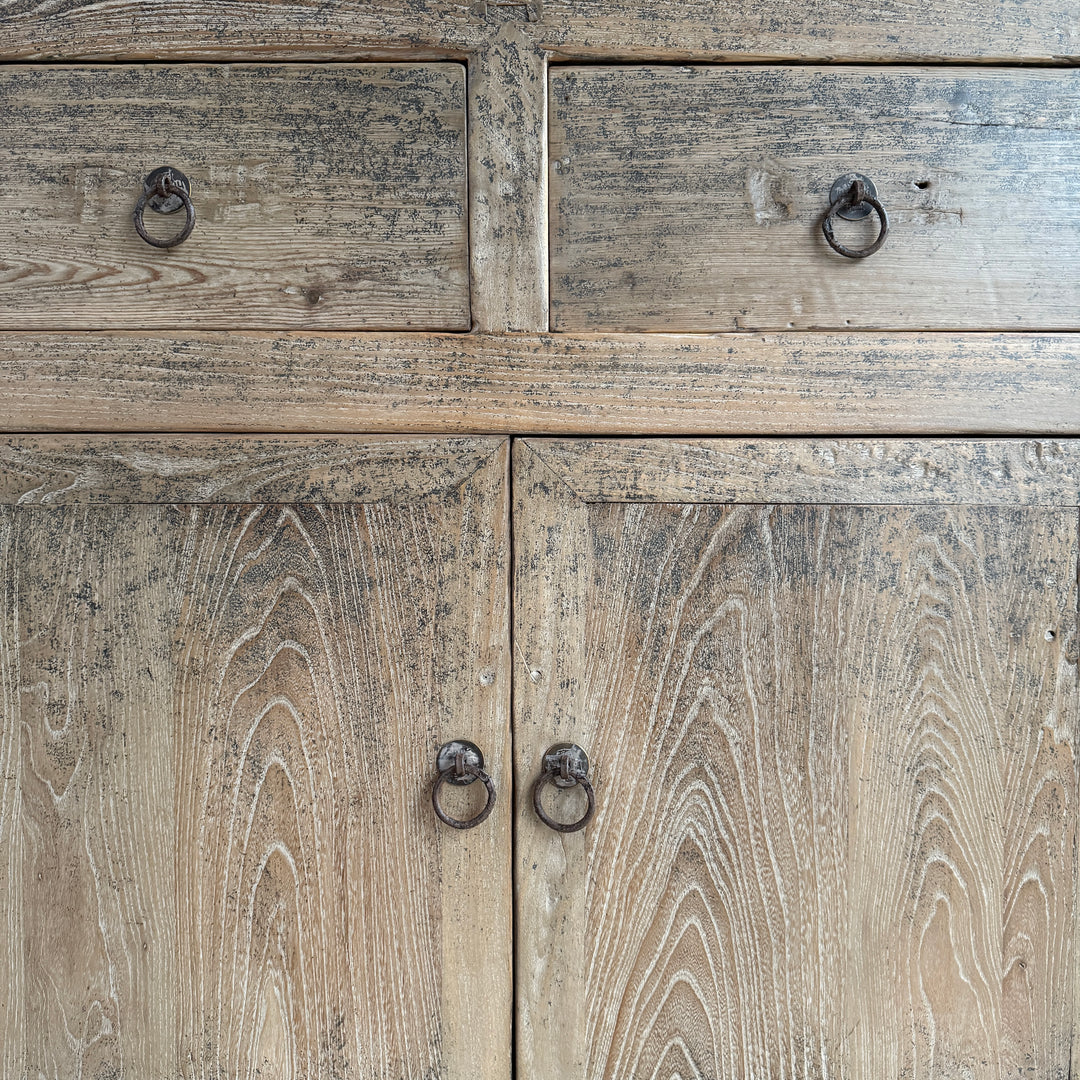 Small Antique Elm Cupboard | Marley