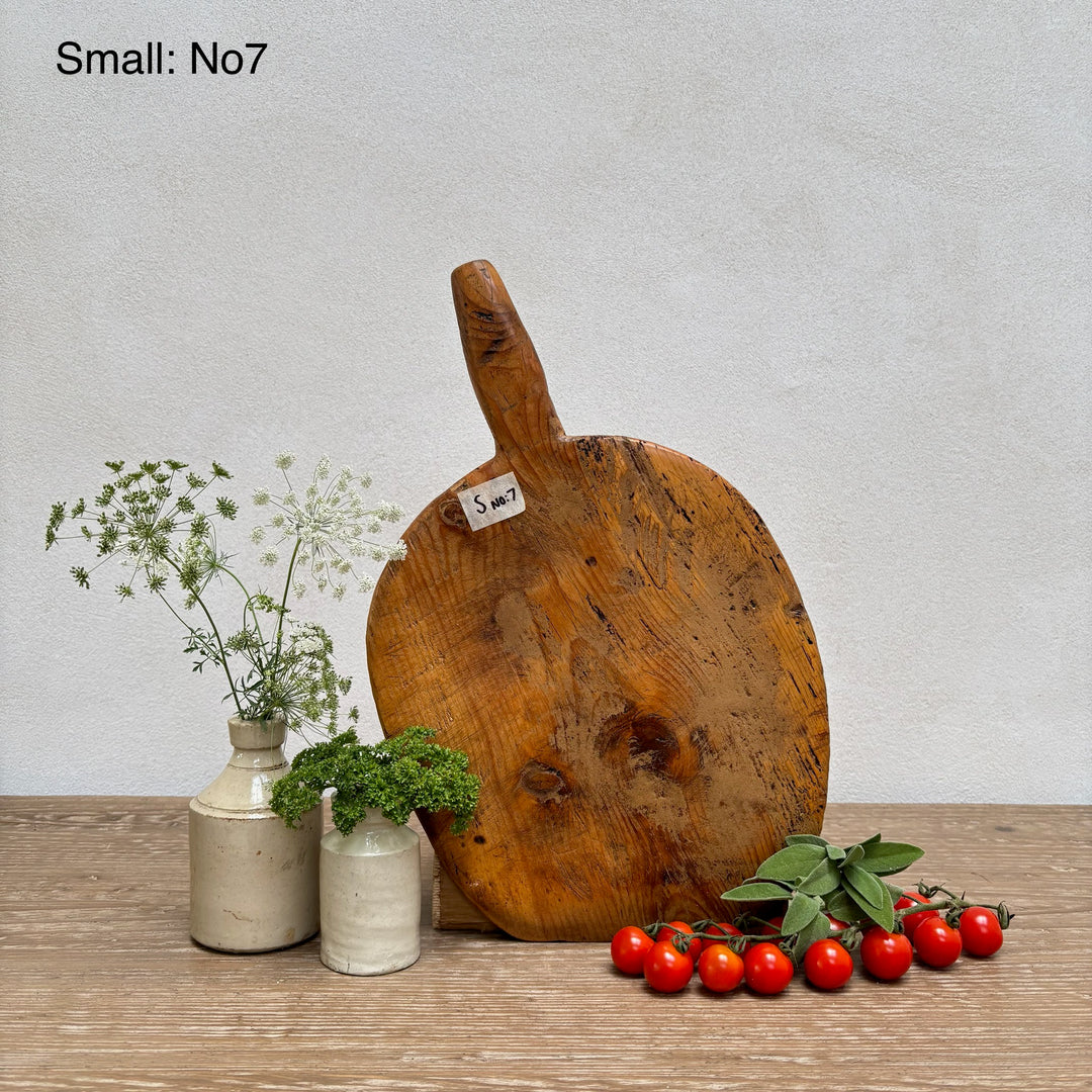 Small Antique Rustic Breadboard (Select from photo)