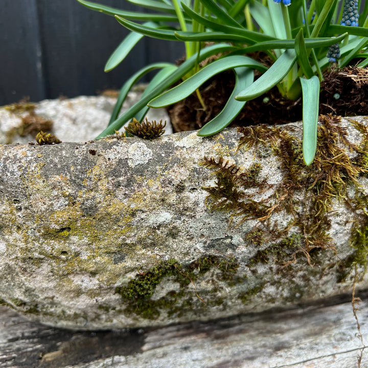 Small Antique stone Planter 1 