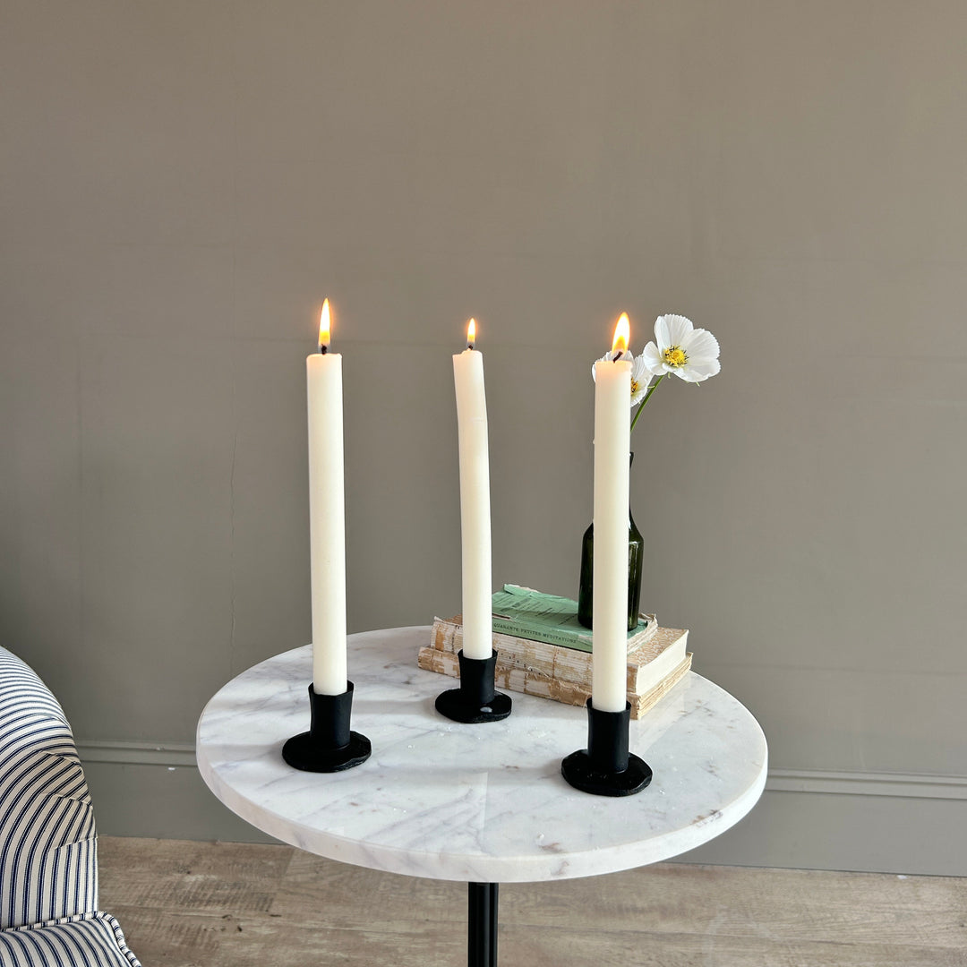 Small Iron Candlestick Holder