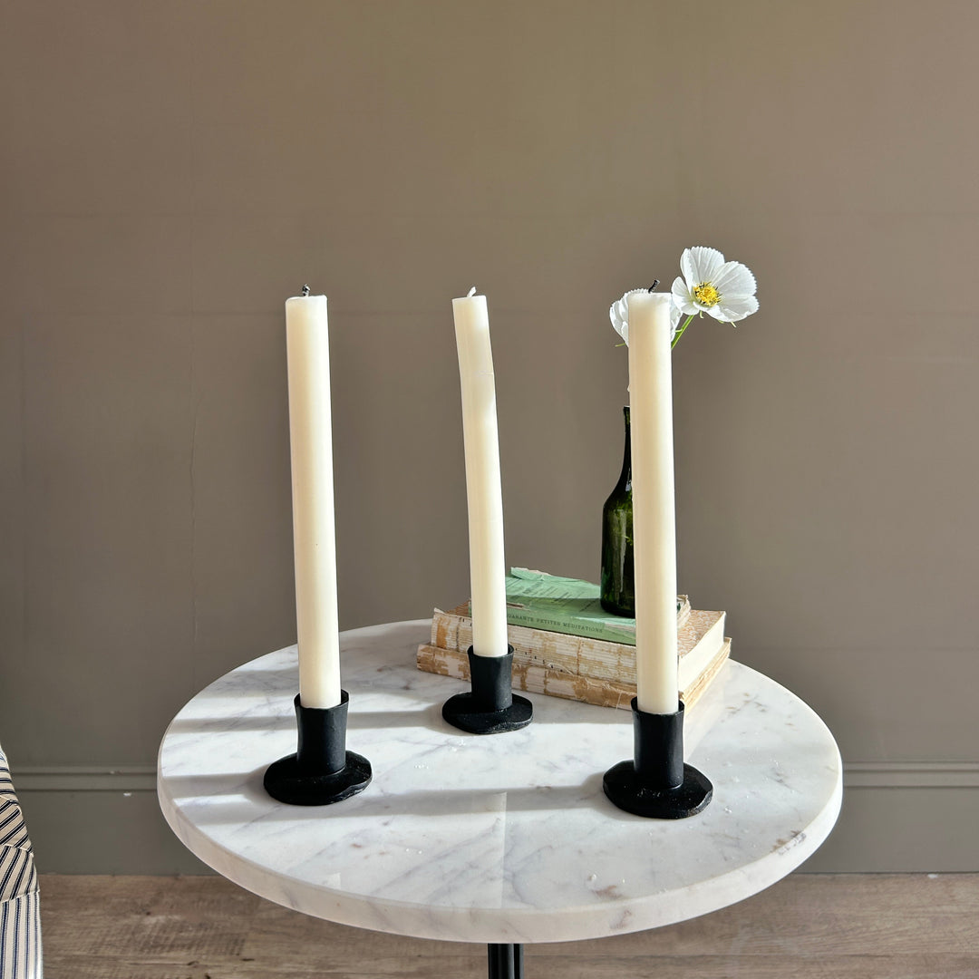 Small Iron Candlestick Holder