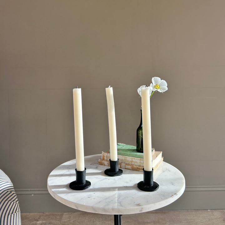 Small Iron Candlestick Holder