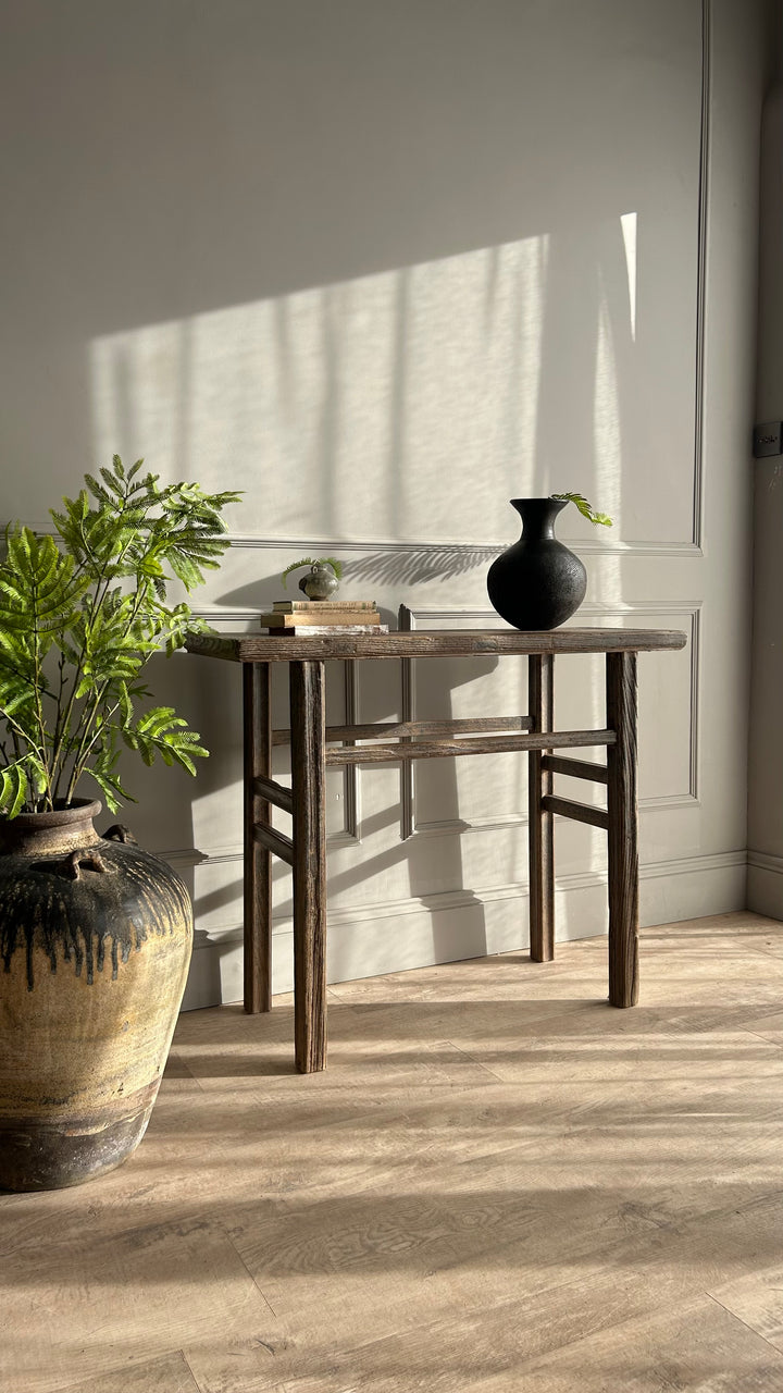 Small antique console table Princeton