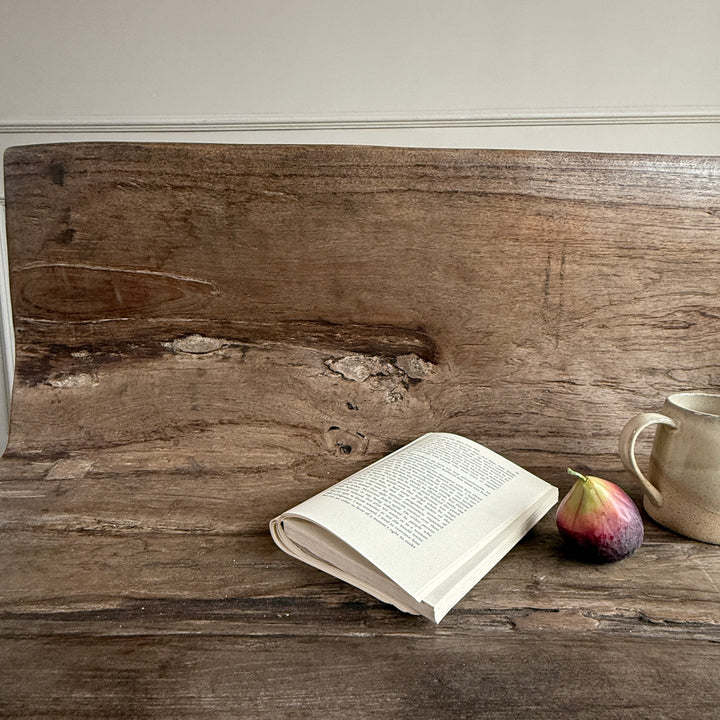 Small vintage hand carved bench | Arnold