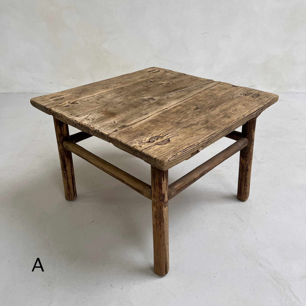 Square Antique Side Tables A