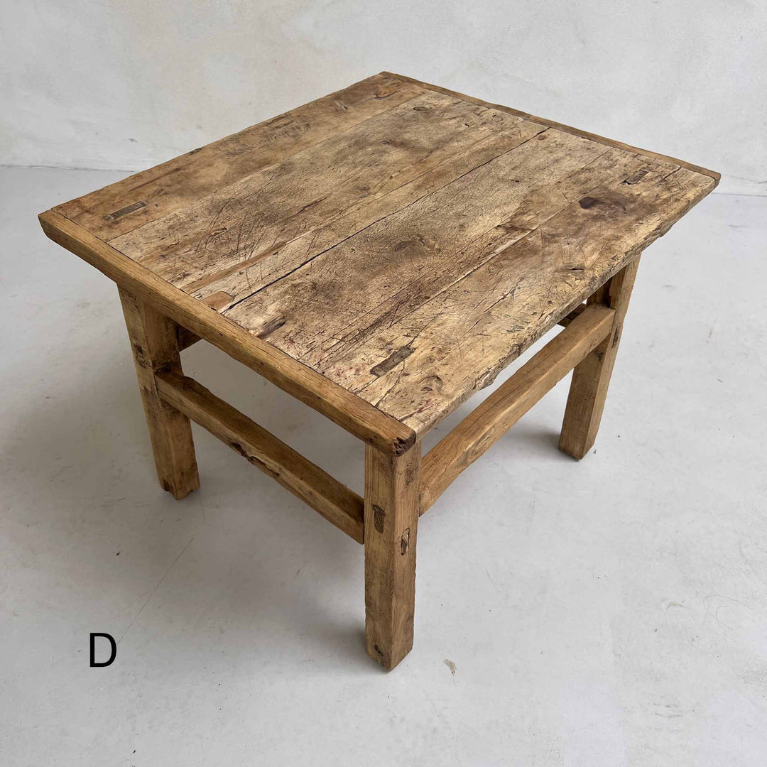 Square Antique Side Tables D