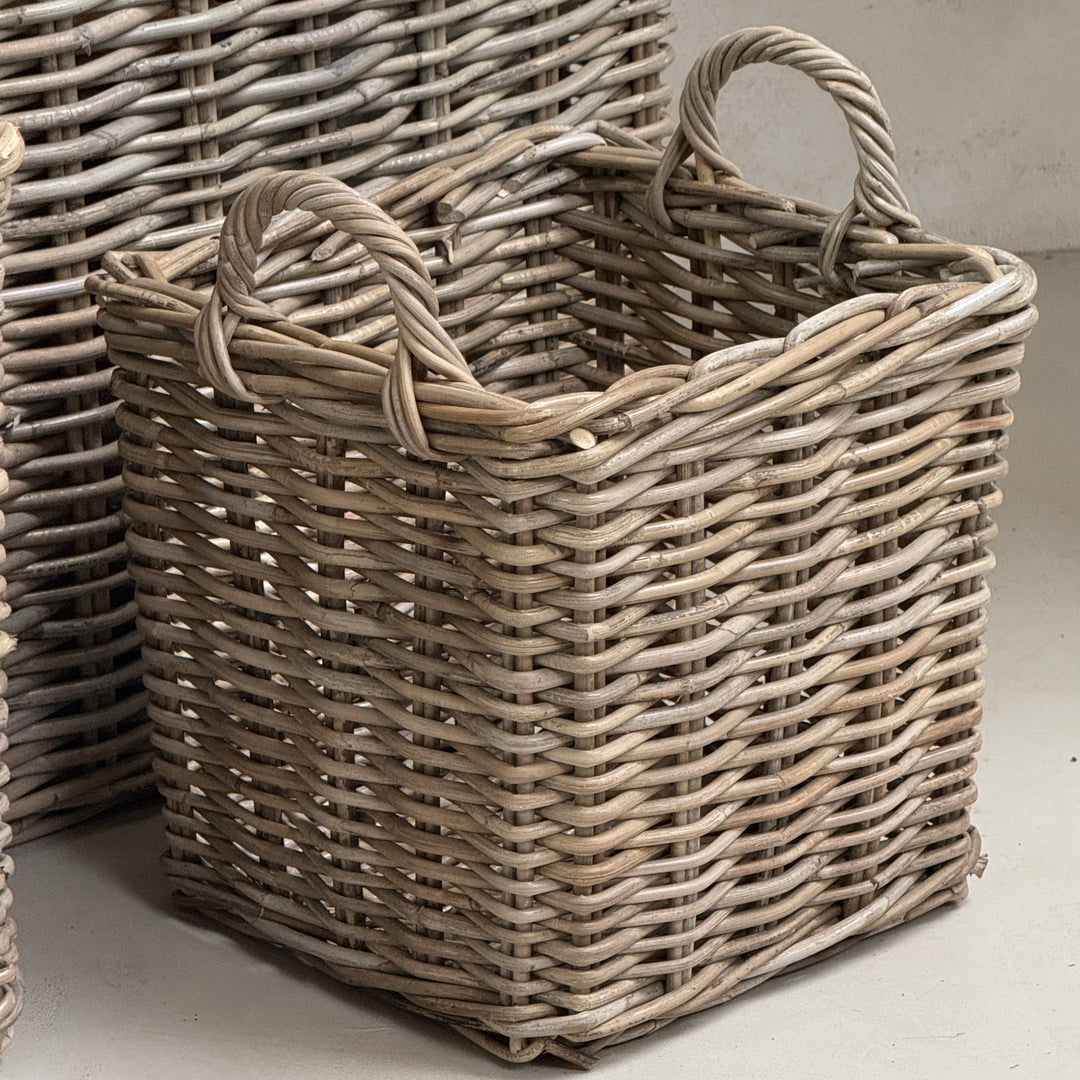 Square Log Baskets