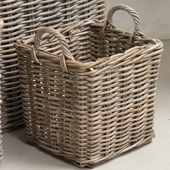 Square Log Baskets